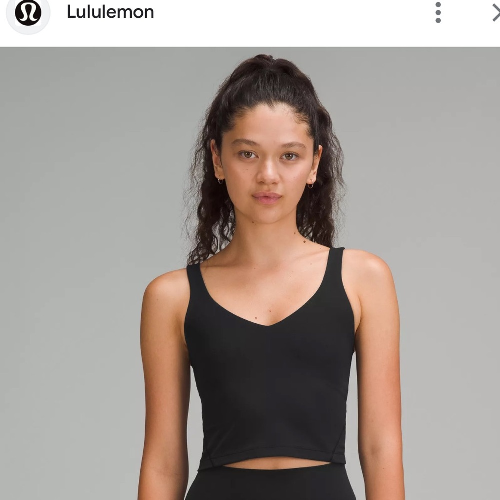 lululemon athletica Align Black Athletic Tank Top
